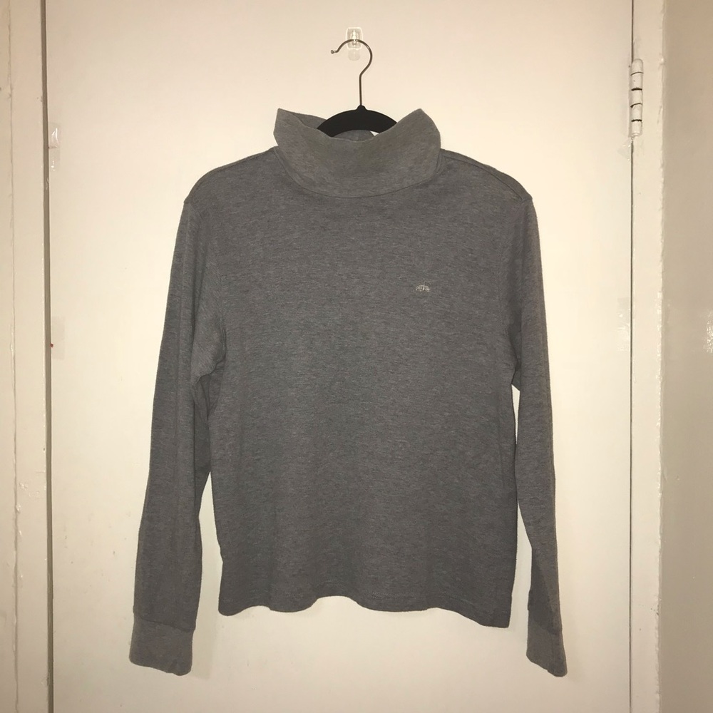 Brooks Brothers gray turtleneck